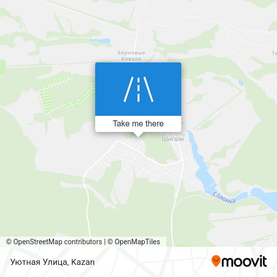 Уютная Улица map