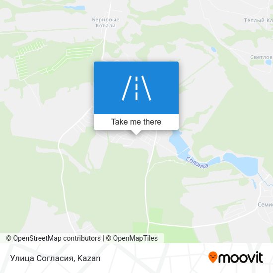 Улица Согласия map