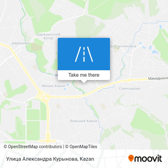 Улица Александра Курынова map