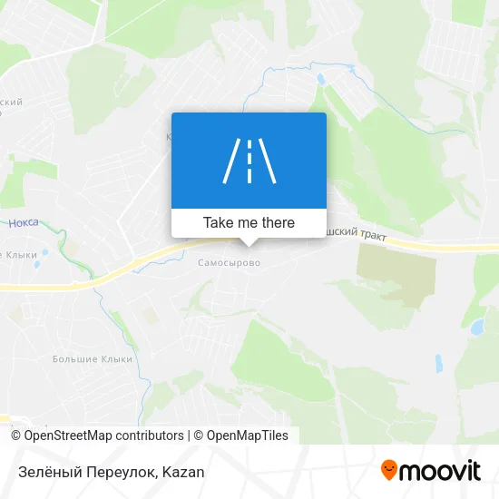 Зелёный Переулок map