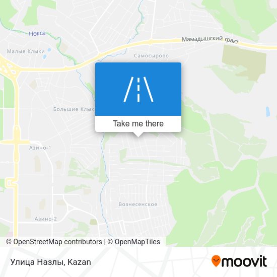 Улица Назлы map