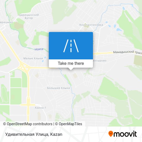 Удивительная Улица map