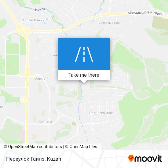 Переулок Гаилэ map