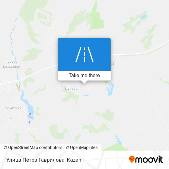 Улица Петра Гаврилова map