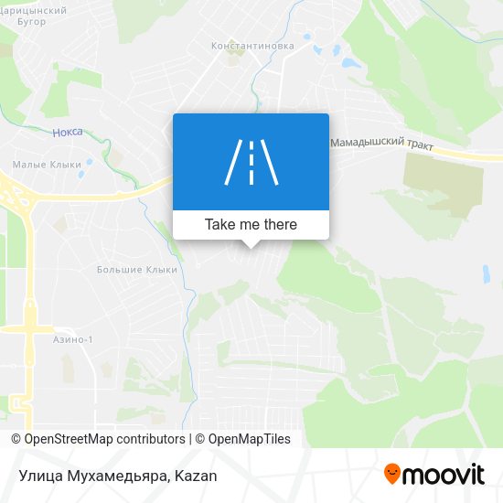 Улица Мухамедьяра map