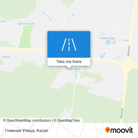 Главная Улица map