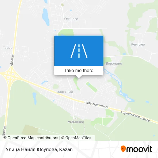 Улица Наиля Юсупова map