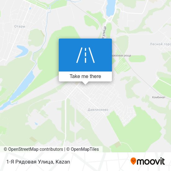 1-Я Рядовая Улица map