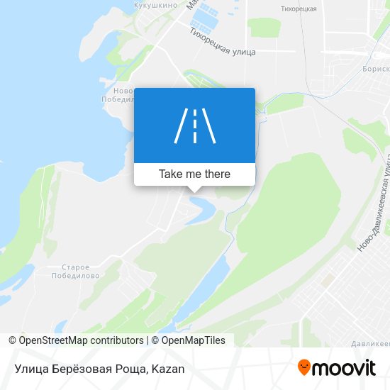 Улица Берёзовая Роща map