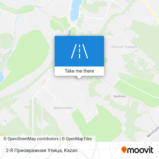 2-Я Приовражная Улица map