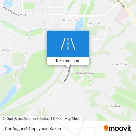 Свободный Переулок map