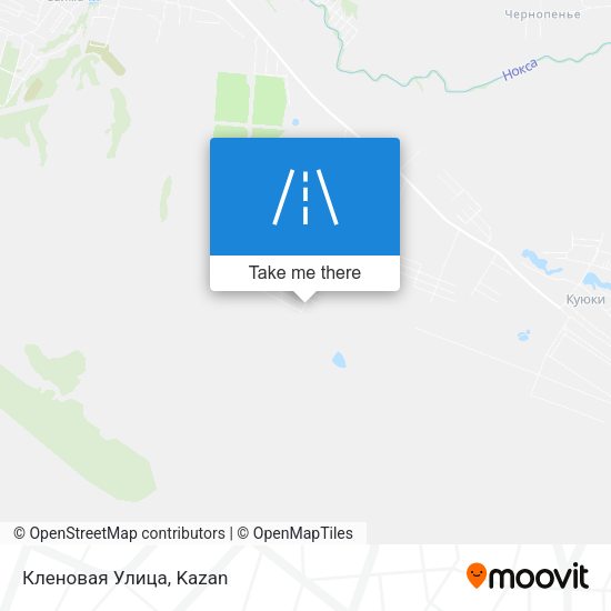Кленовая Улица map