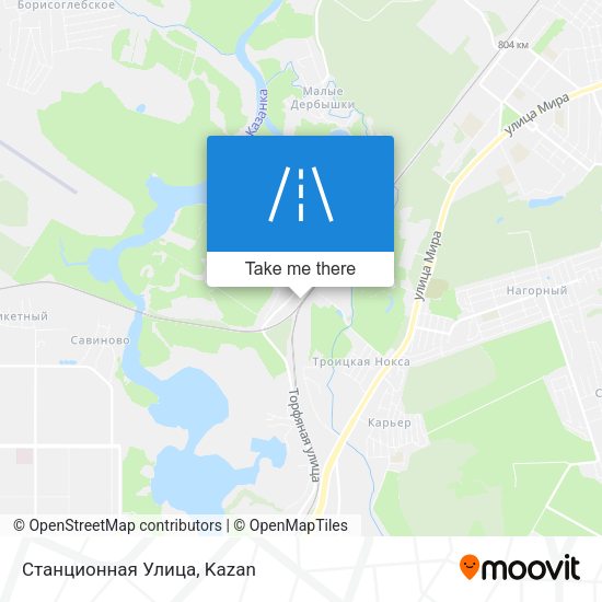 Станционная Улица map