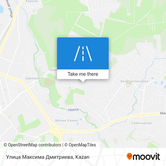 Улица Максима Дмитриева map