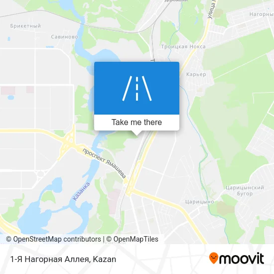 1-Я Нагорная Аллея map