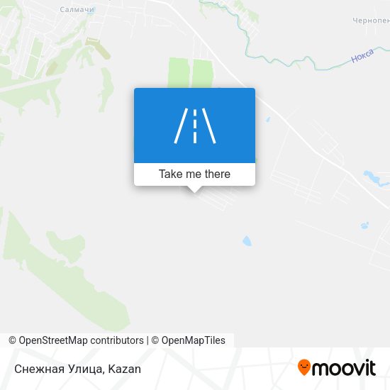 Снежная Улица map