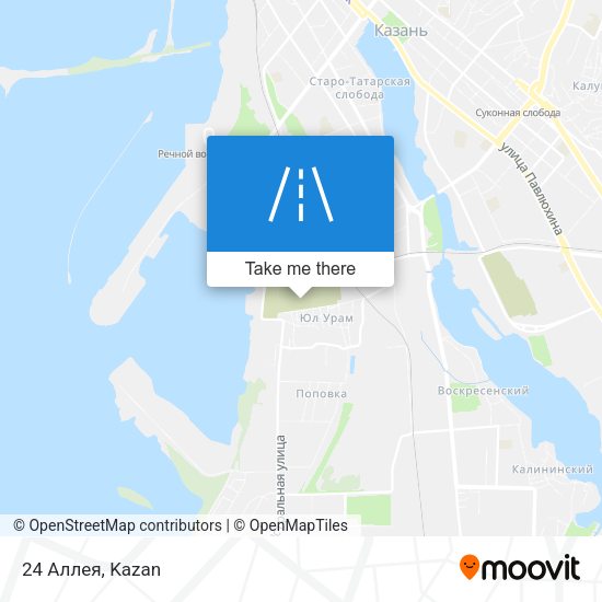 24 Аллея map