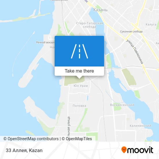 33 Аллея map