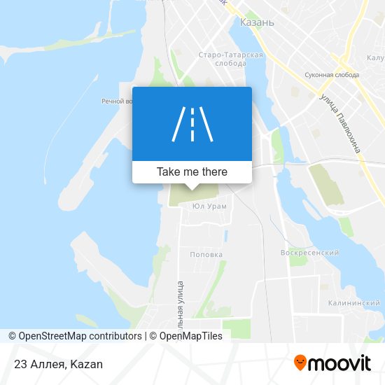 23 Аллея map