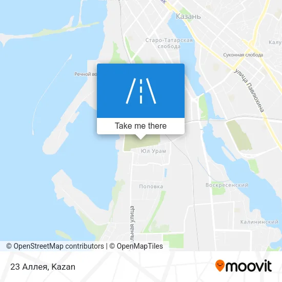 23 Аллея map