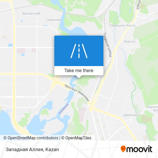 Западная Аллея map