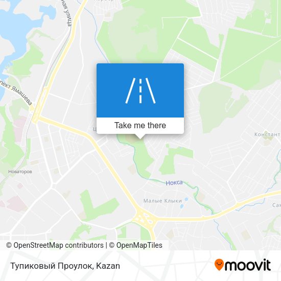 Тупиковый Проулок map