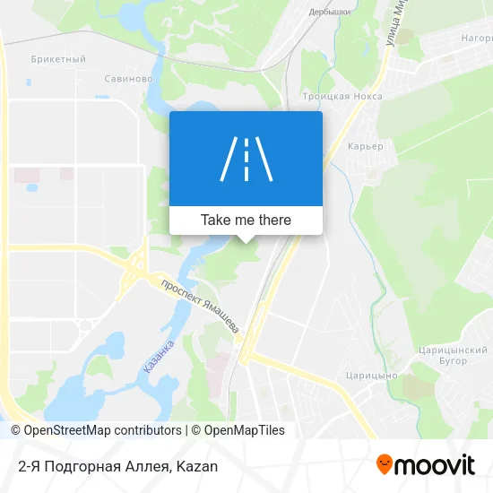 2-Я Подгорная Аллея map