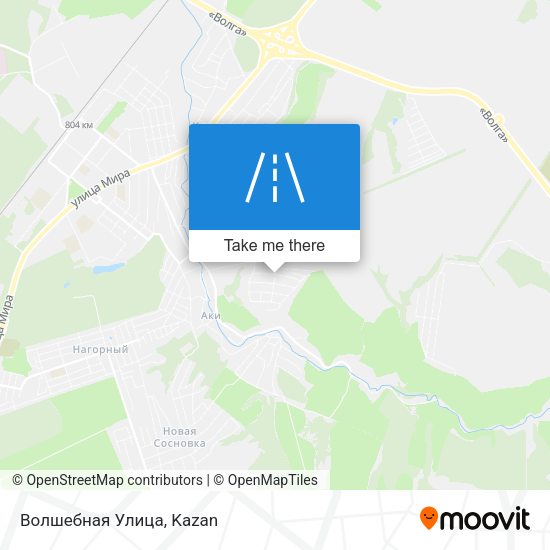 Волшебная Улица map