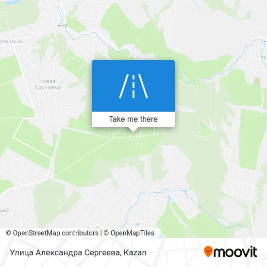 Улица Александра Сергеева map