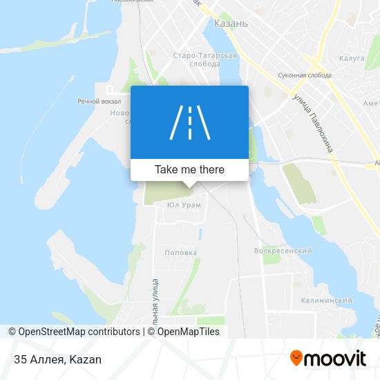 35 Аллея map