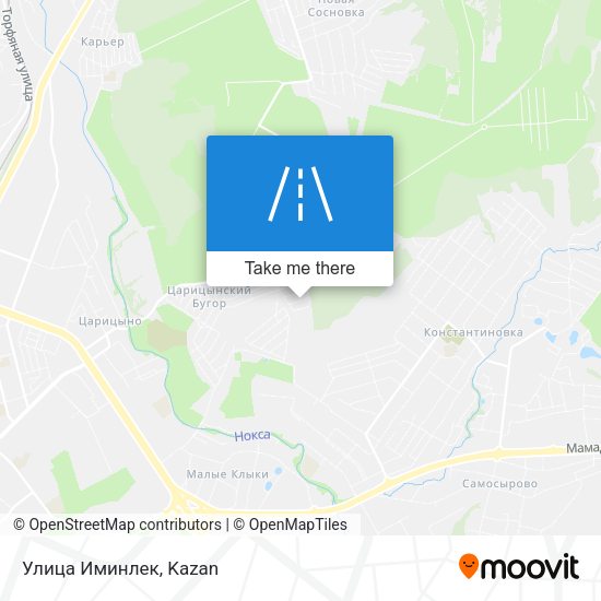 Улица Иминлек map