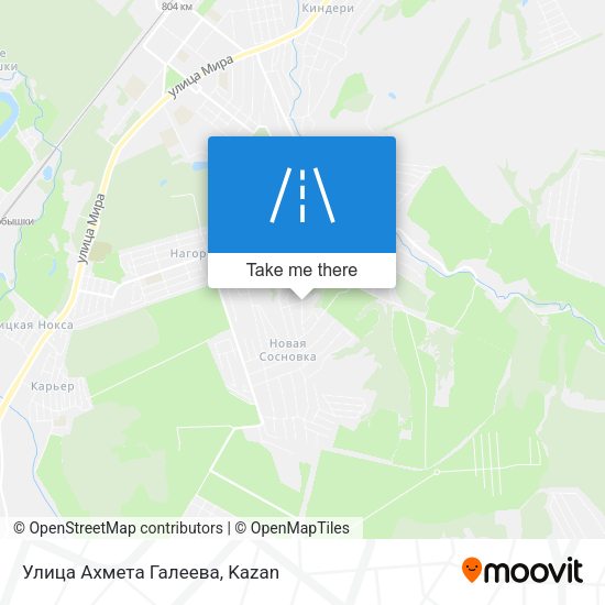 Улица Ахмета Галеева map