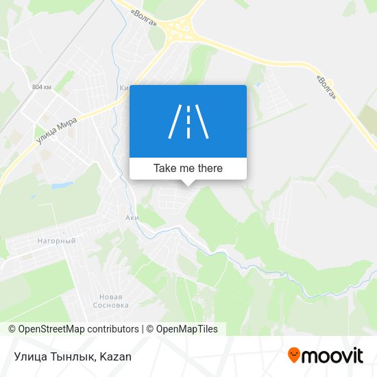 Улица Тынлык map