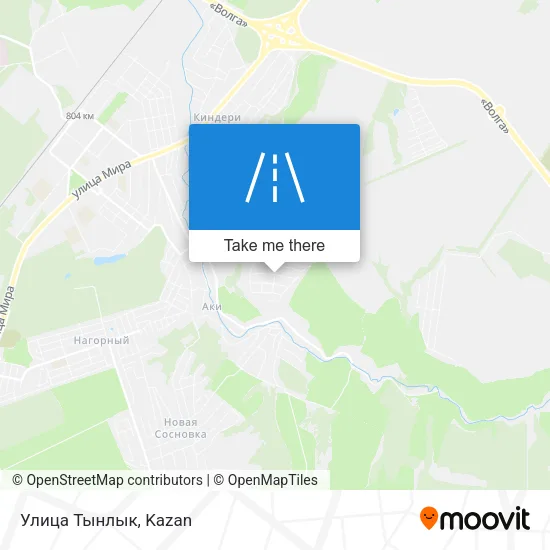 Улица Тынлык map