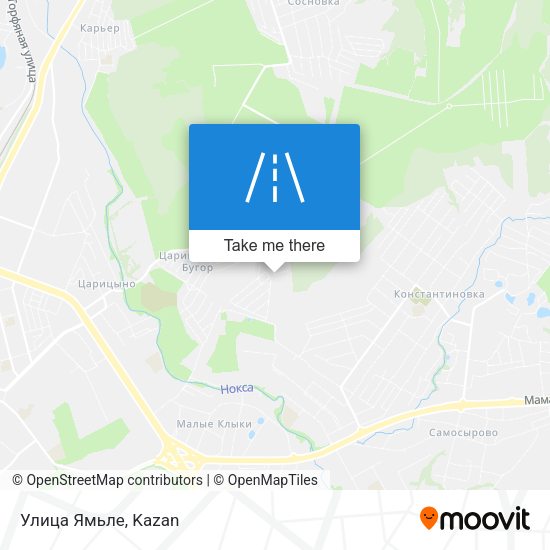 Улица Ямьле map