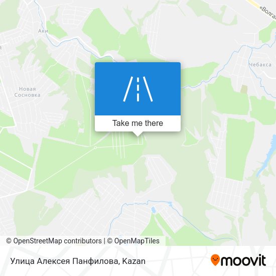 Улица Алексея Панфилова map
