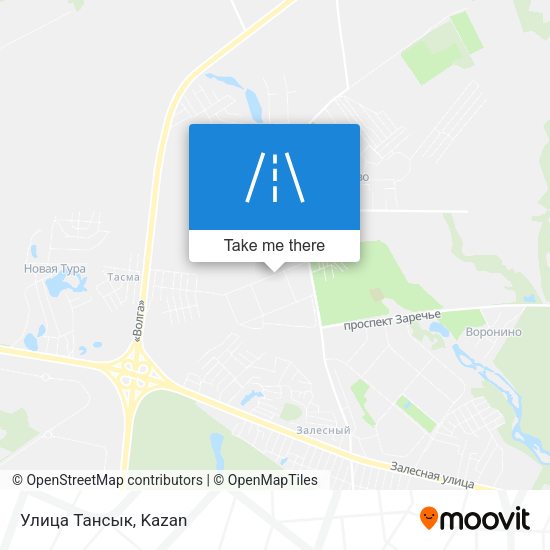 Улица Тансык map