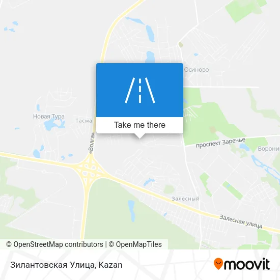 Зилантовская Улица map