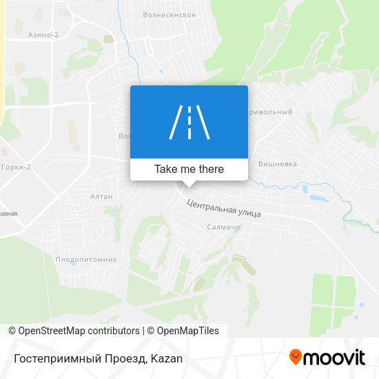 Гостеприимный Проезд map