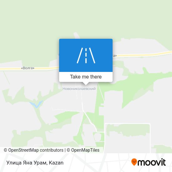 Улица Яна Урам map