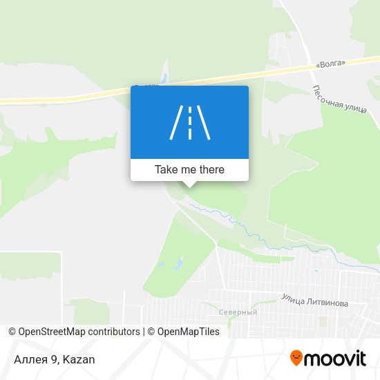 Аллея 9 map