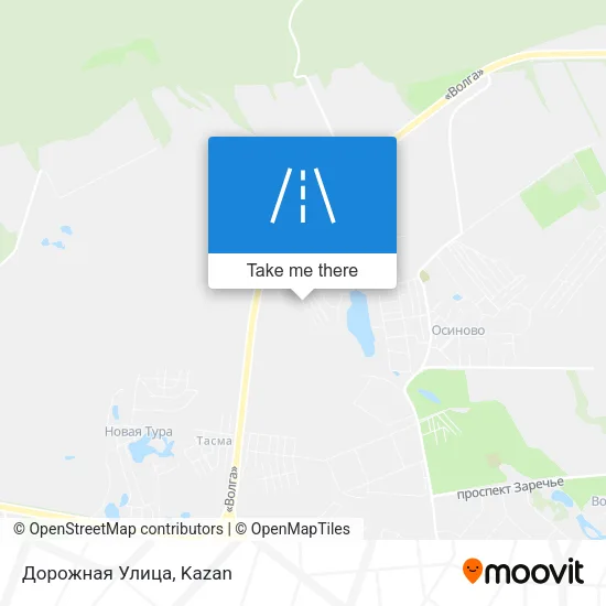Дорожная Улица map