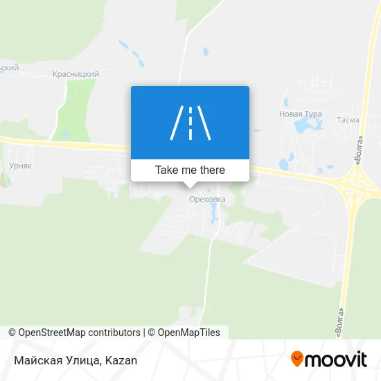 Майская Улица map