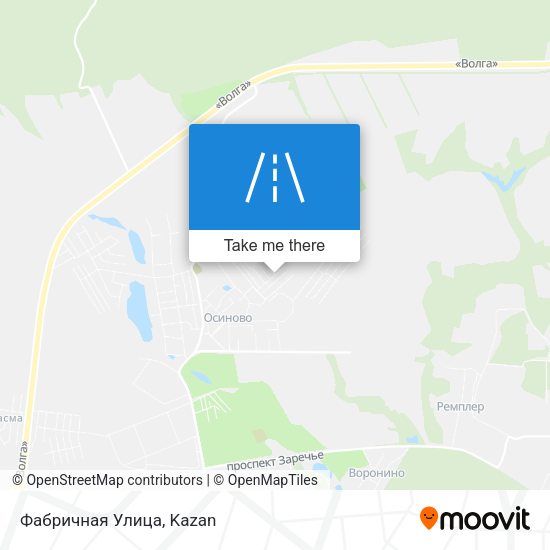 Фабричная Улица map