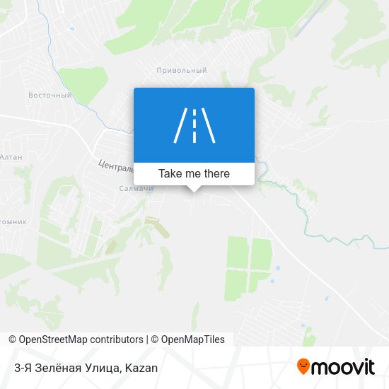 3-Я Зелёная Улица map