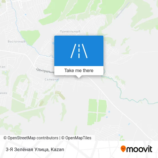 3-Я Зелёная Улица map