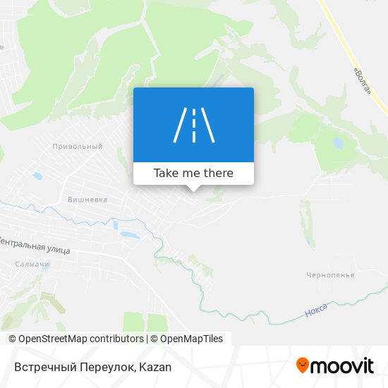 Встречный Переулок map