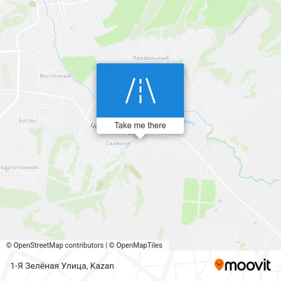 1-Я Зелёная Улица map