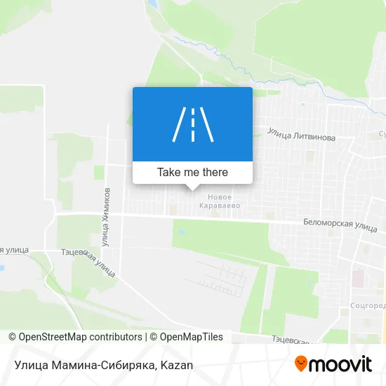 Улица Мамина-Сибиряка map