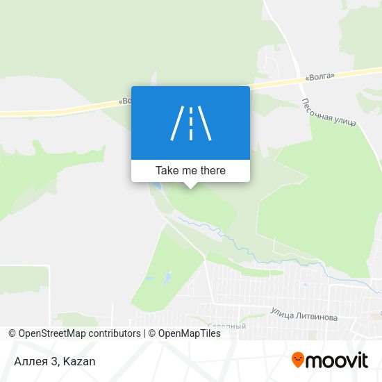 Аллея 3 map